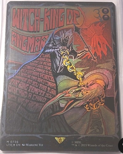 Stregone angmar poster - di,