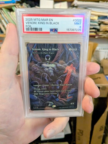 Mtg foil venom nero psa - mtg, venom,