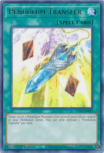 Trasferimento pendolo - pendolo, x3