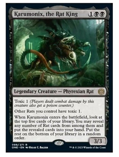 Karumonix the rat king - karumonix,, custom
