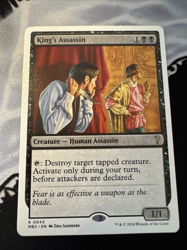 King assassin - king's,